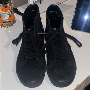 Vans Black High-Top Women's Sneakers